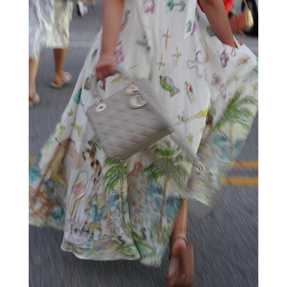 Alemais Anouk Colantoni Ballet Tie-Strap Midi Dress US 6 - Picture 7 of 13